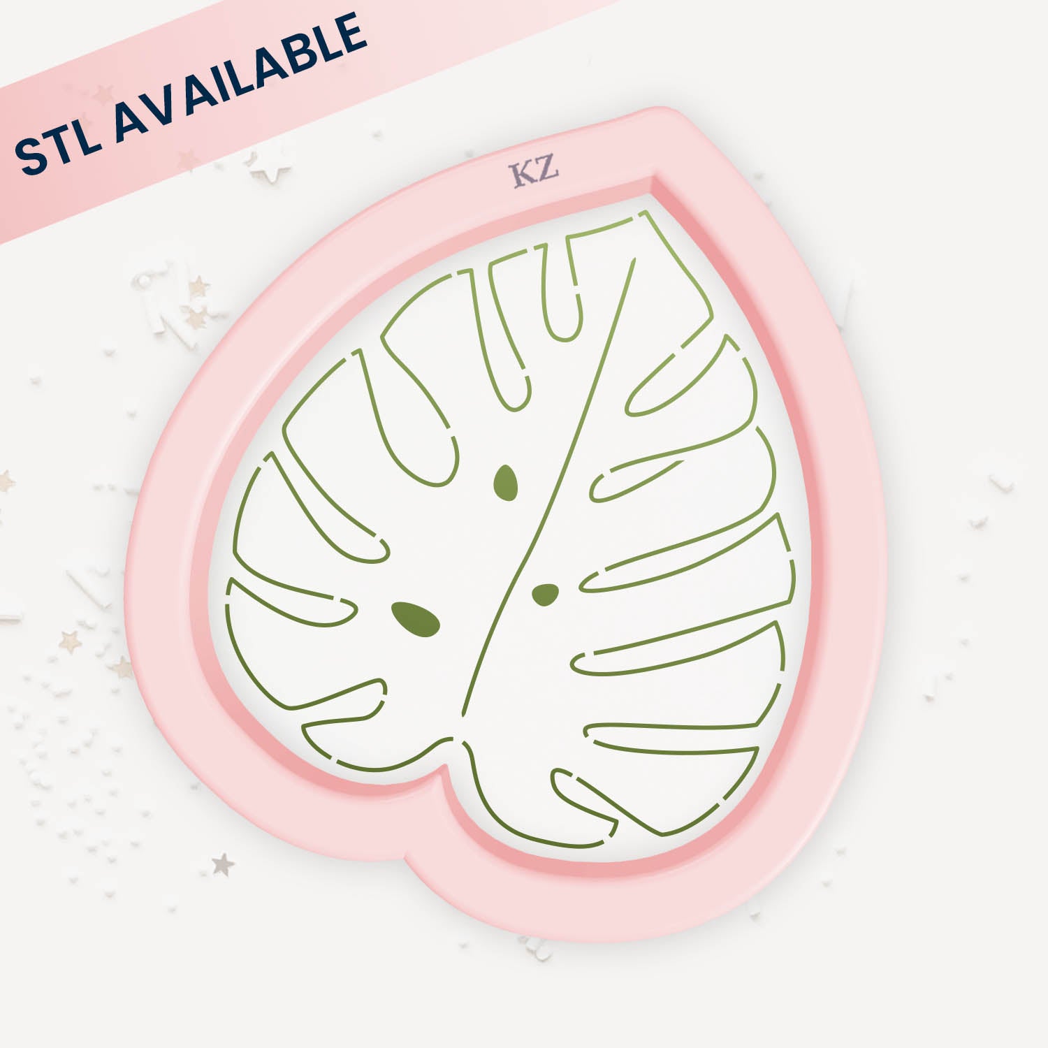 Cookie Cutters Palm Leaf Cutter/Stencil