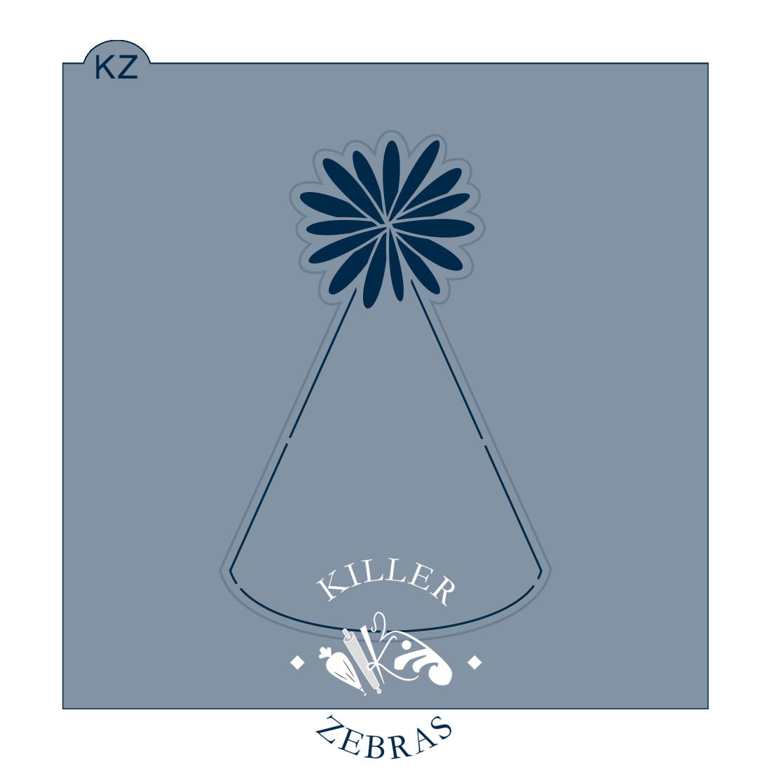 Cookie Cutters Party Hat – Cookie Cutter & Stencil Set