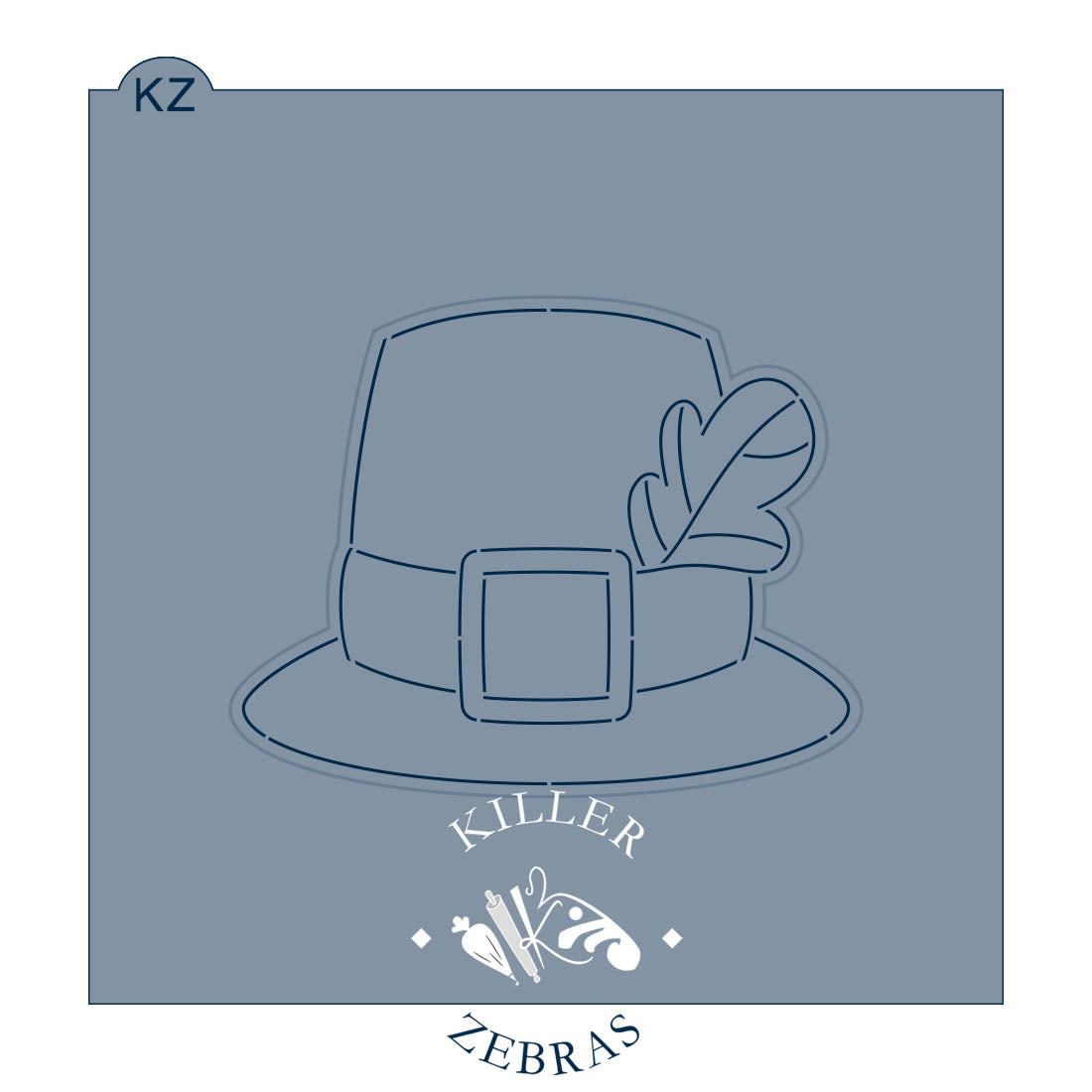 Cookie Cutters Pilgrim Hat Cutter/Stencil