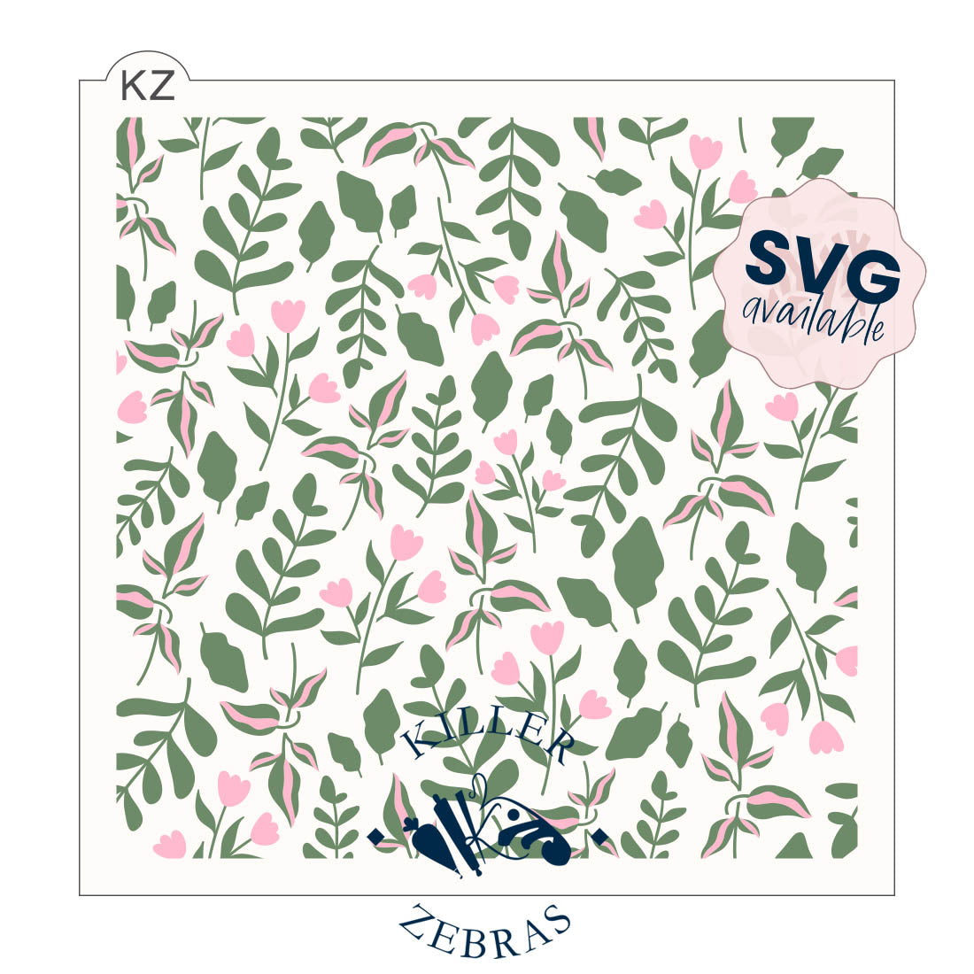 5.5 x 5.5 Stencil Princess Philodendron – Layered Cookie Stencil