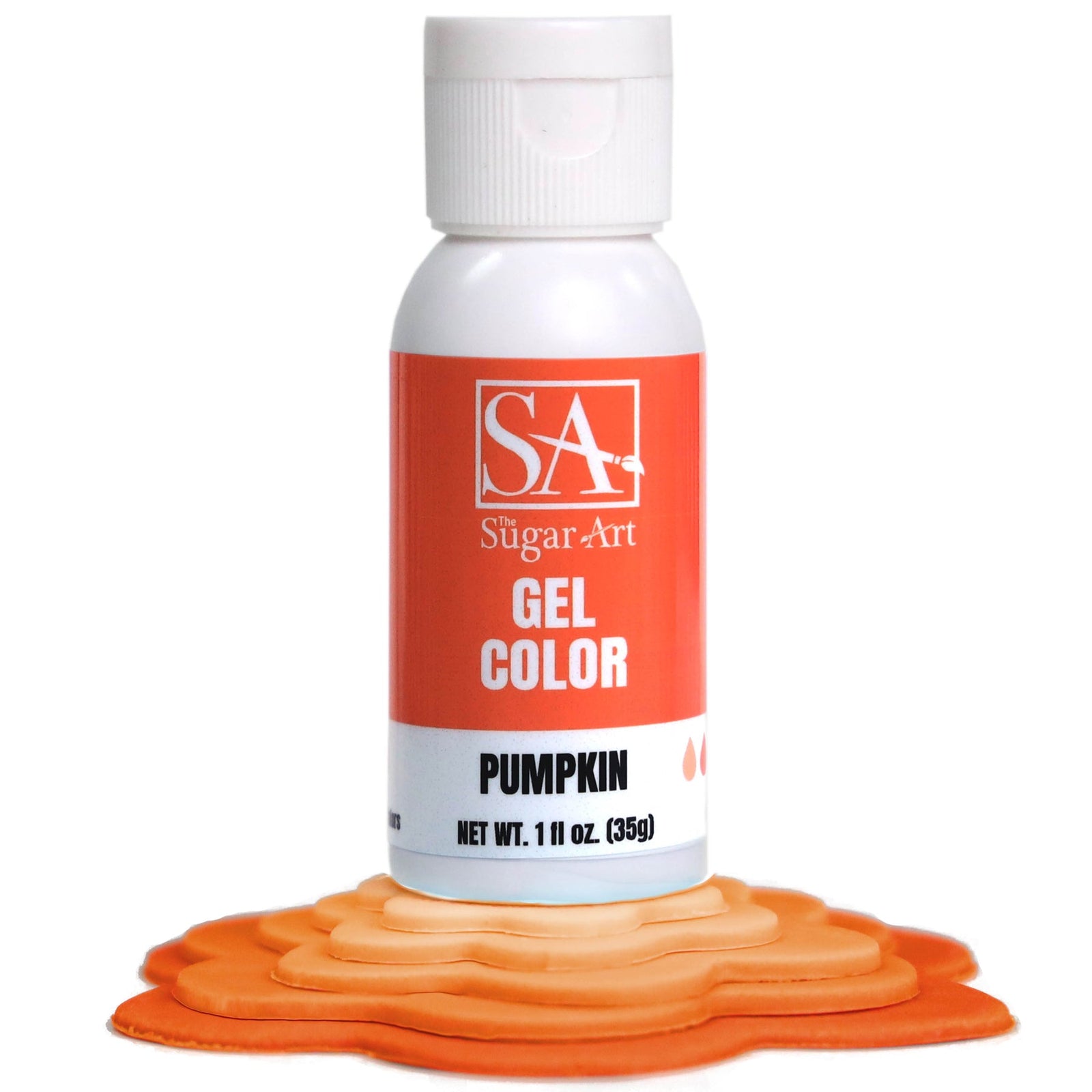 Gel Color Pumpkin Sugar Art Gel Color