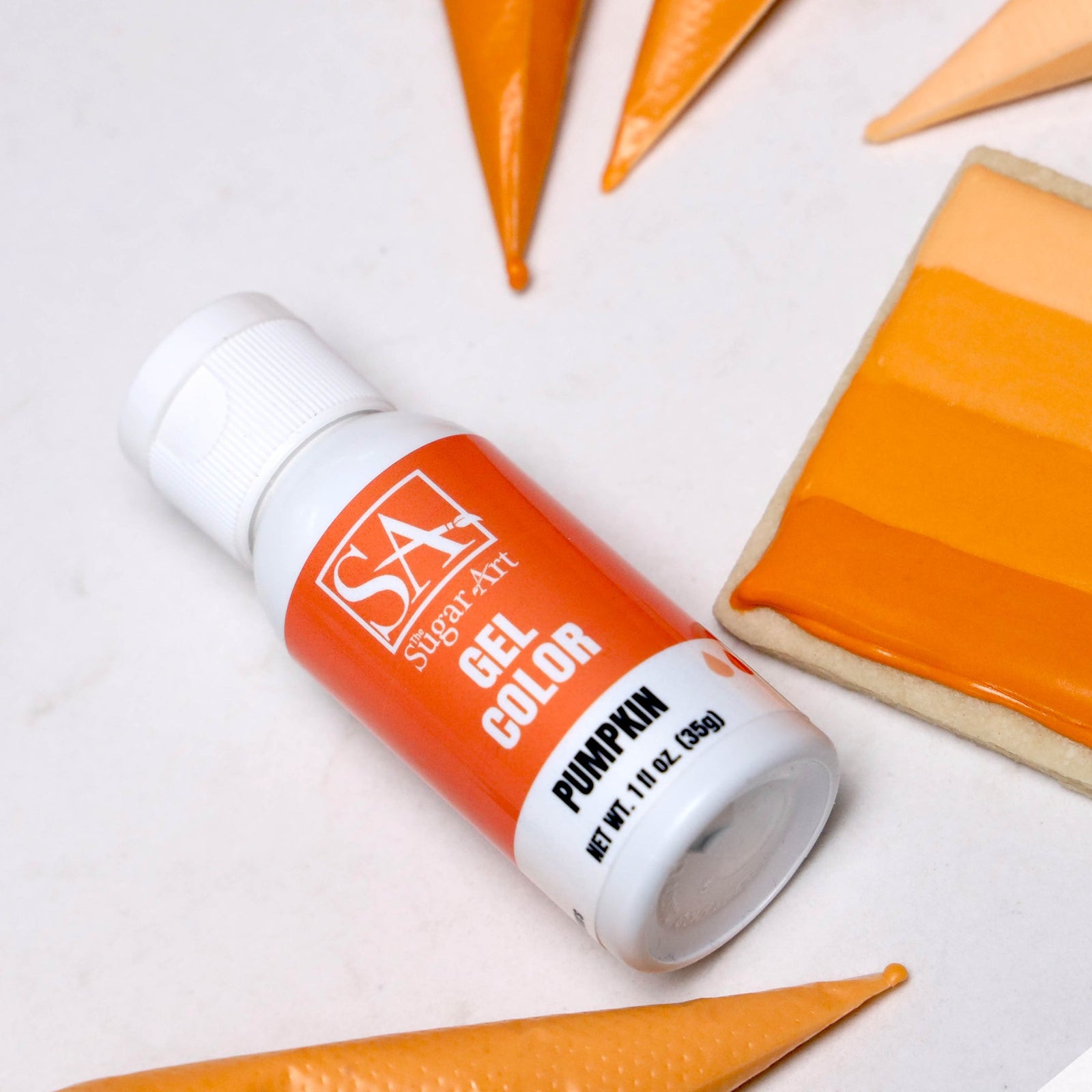Gel Color Pumpkin Sugar Art Gel Color