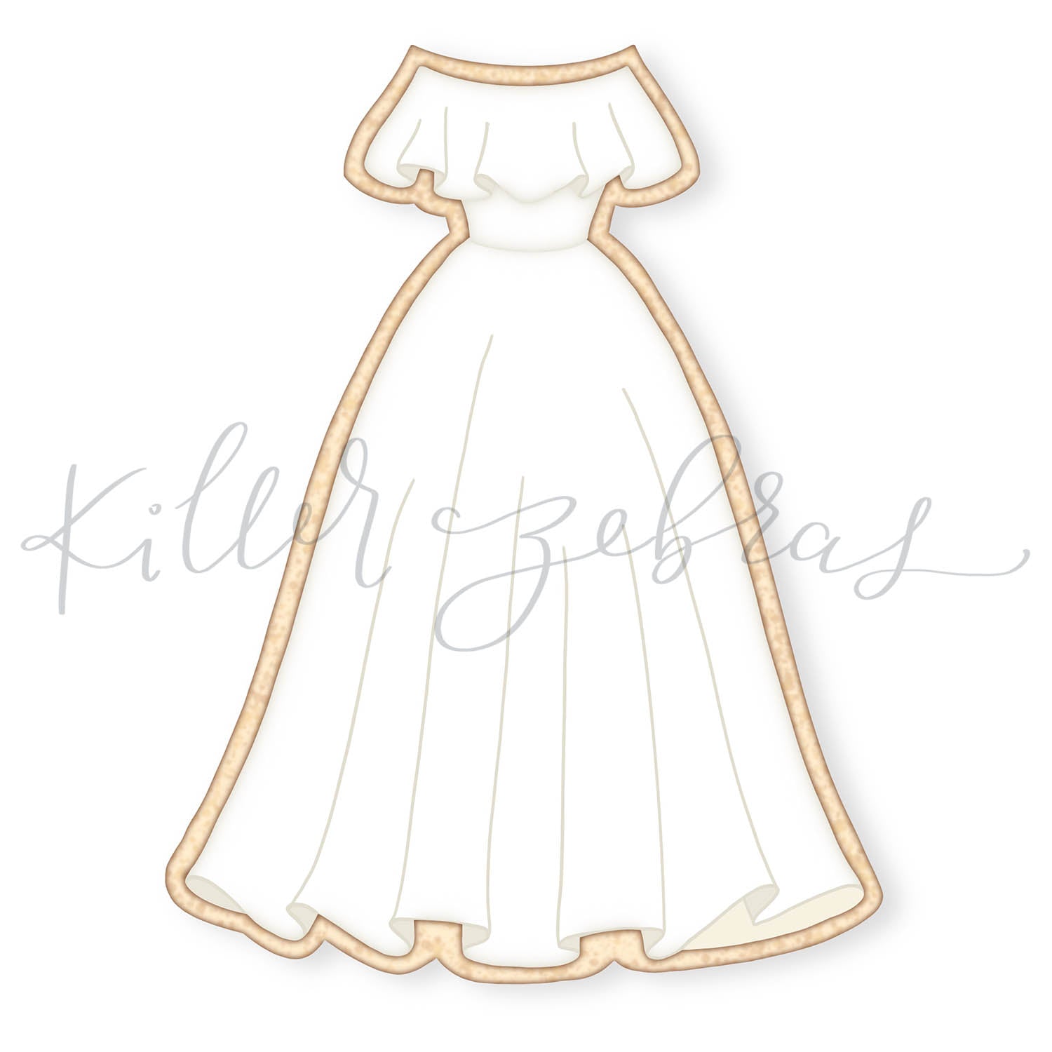 The Rita Wedding Dress Cutter/Stencil