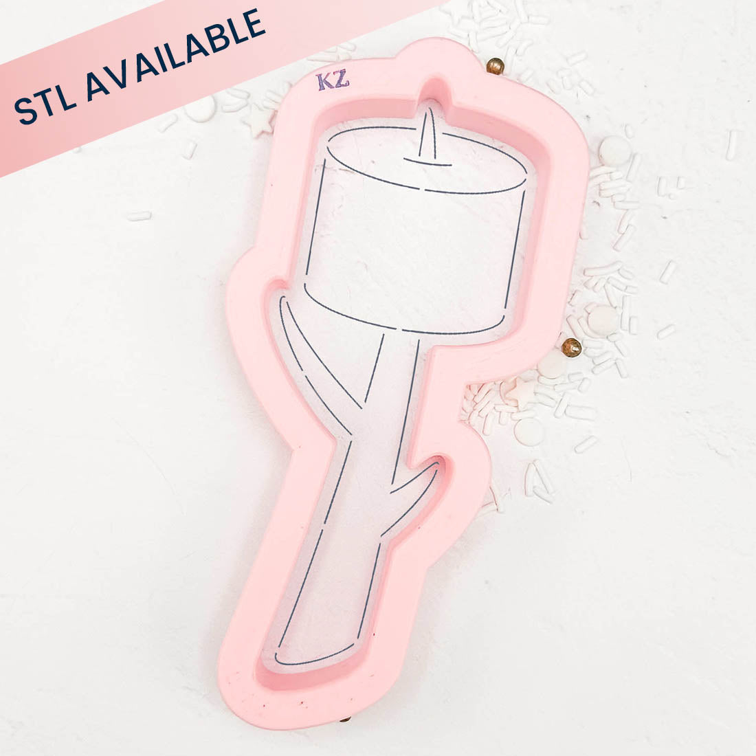 Cookie Cutters Roasting Marshmallow Cutter/Stencil