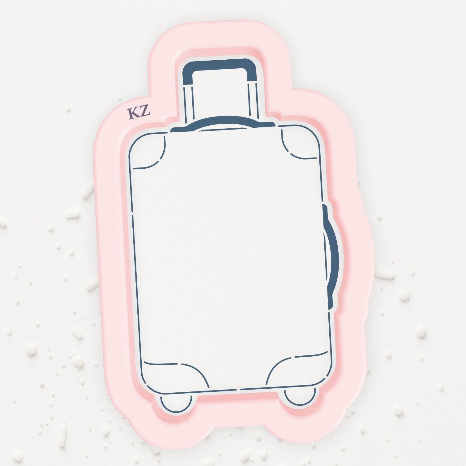 Cookie Cutters Rolling Suitcase – Cookie Cutter & Stencil Set