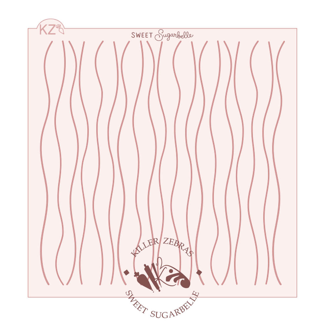 5.5 x 5.5 Stencil SSB Threads Stencil