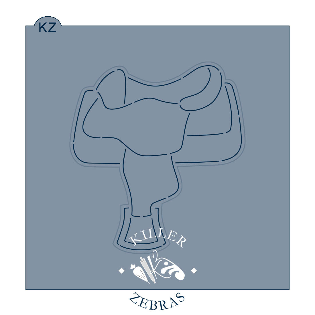 Cookie Cutters Saddle Cutter/Stencil