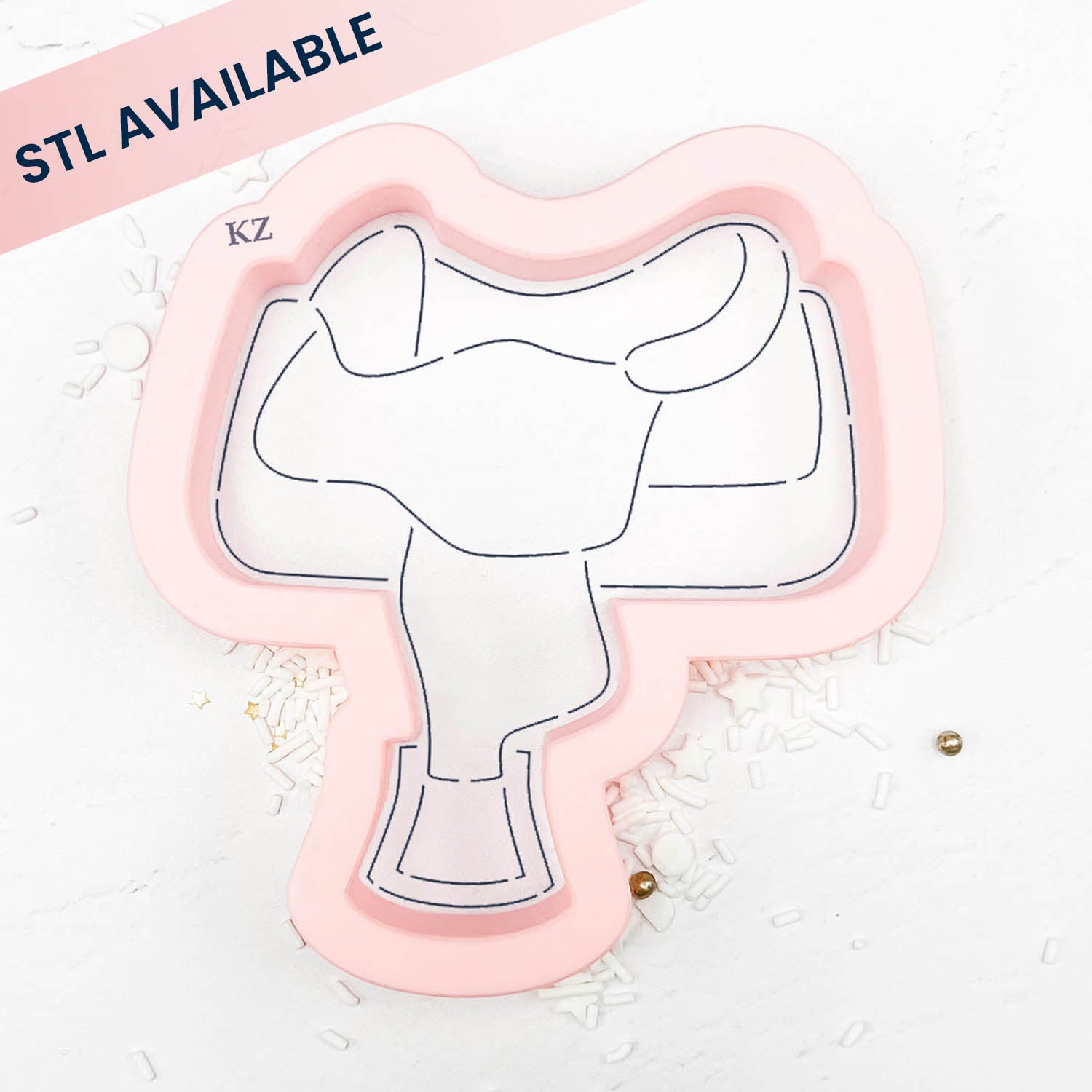 Cookie Cutters Saddle Cutter/Stencil
