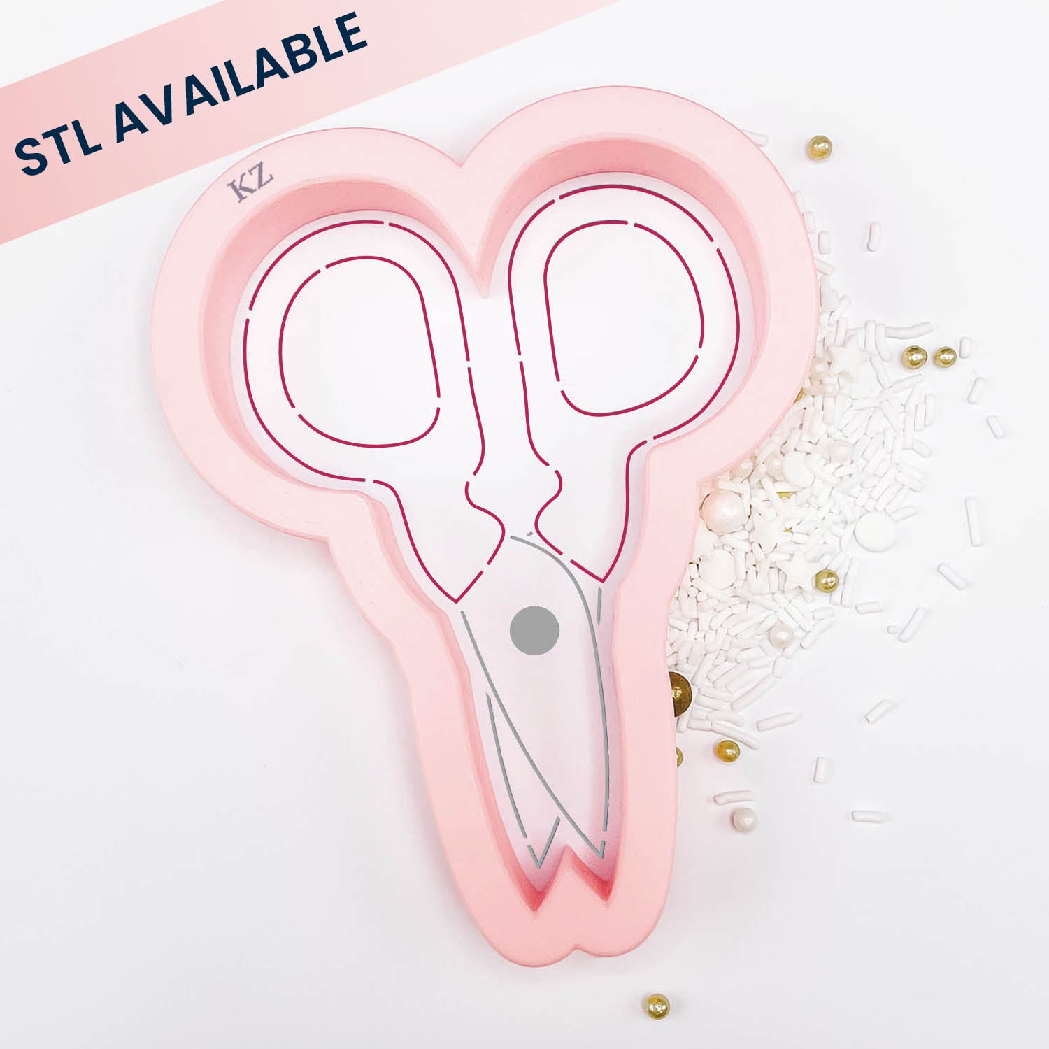 Cookie Cutters Scissors – Cookie Cutter & Stencil Set