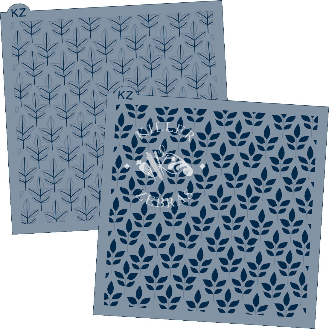 5.5 x 5.5 Stencil Seedlings – Layered Cookie Stencil