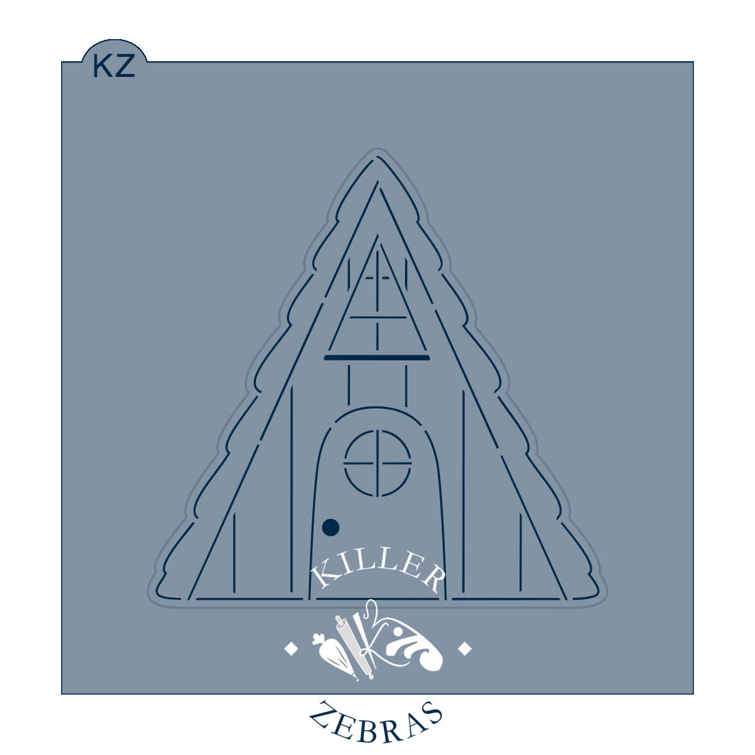 Cookie Cutters Simple A-Frame House Cutter/Stencil