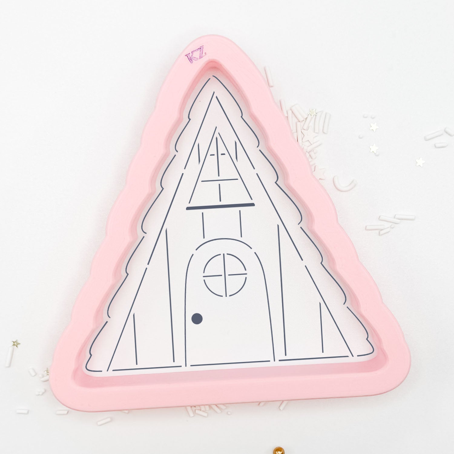 Cookie Cutters Simple A-Frame House Cutter/Stencil