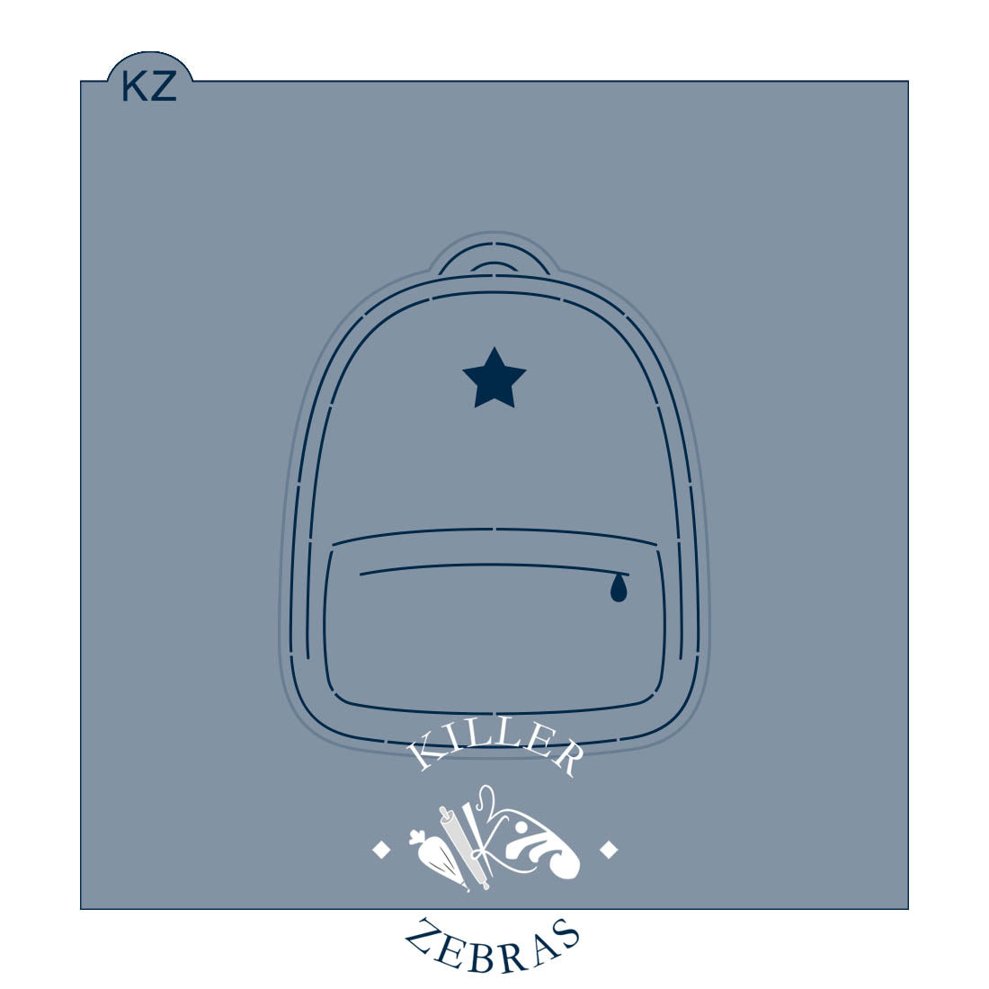 Cookie Cutters Simple Backpack Cutter/Stencil