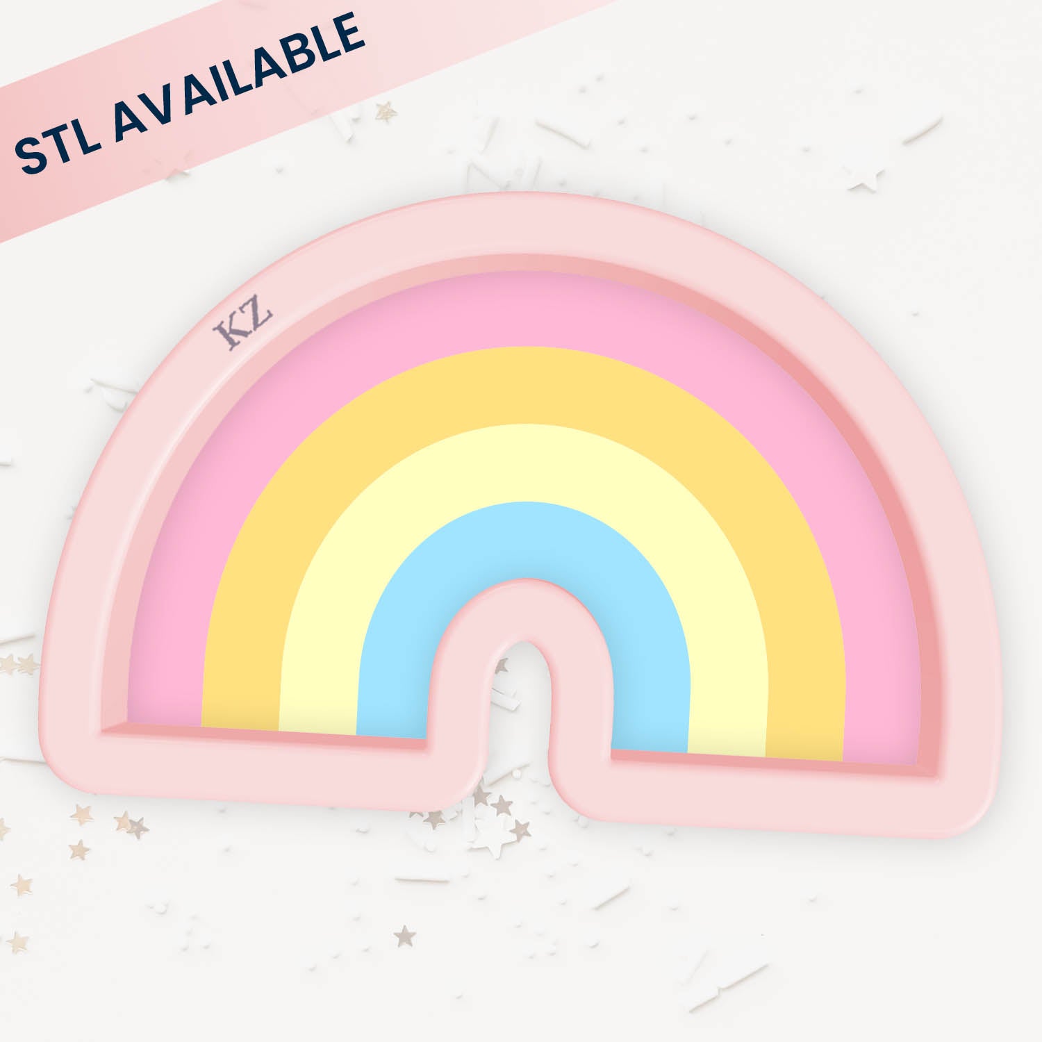 Cookie Cutters Simple Rainbow Cutter/Stencil