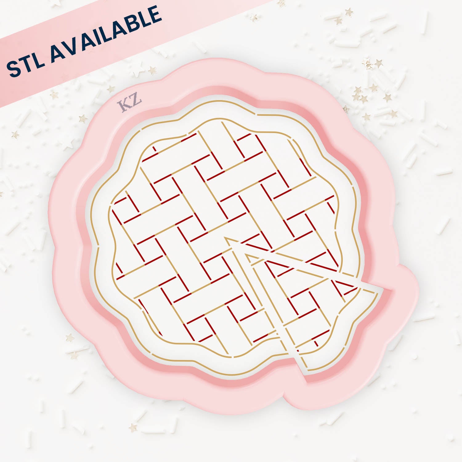 Cookie Cutters Sliced Pie Cutter/Stencil