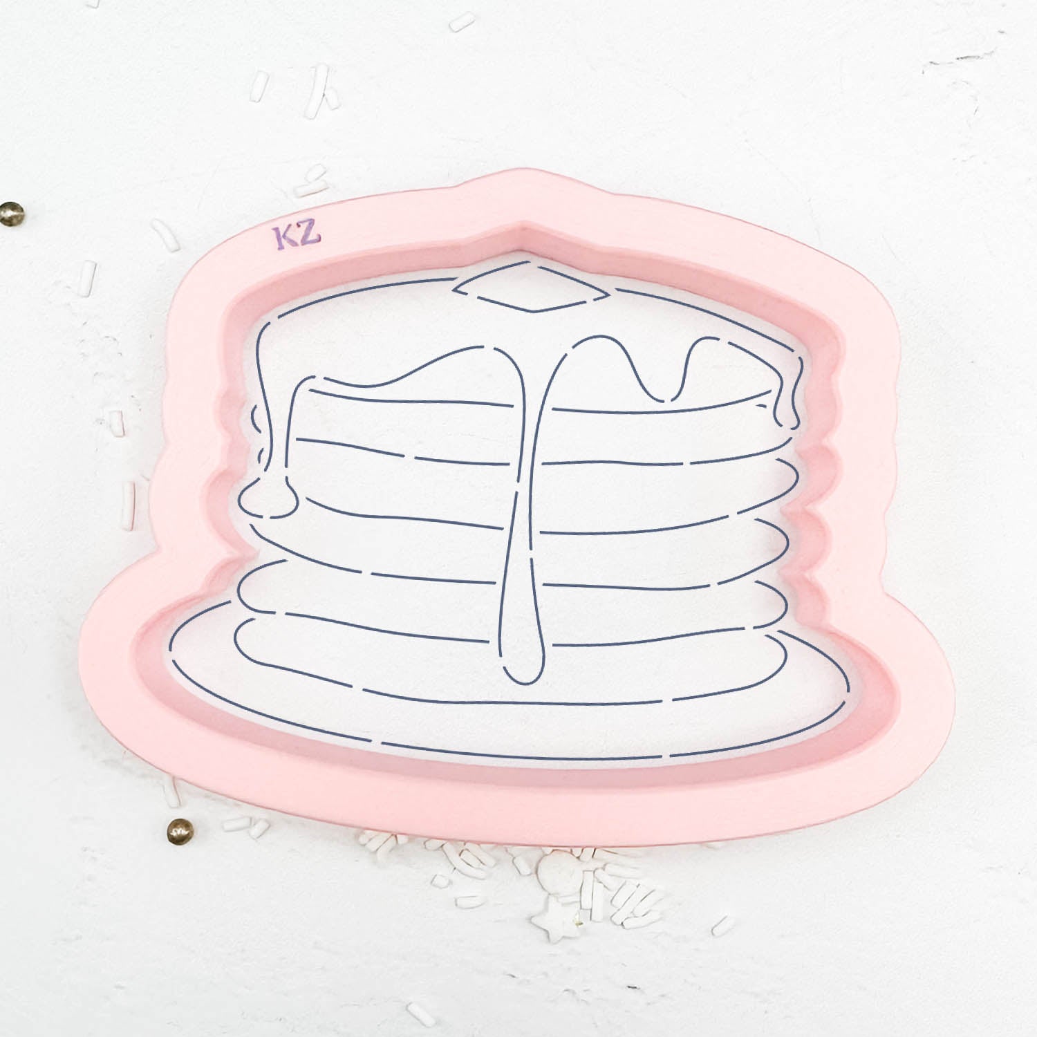 Stack of Pancakes Cutter/Stencil