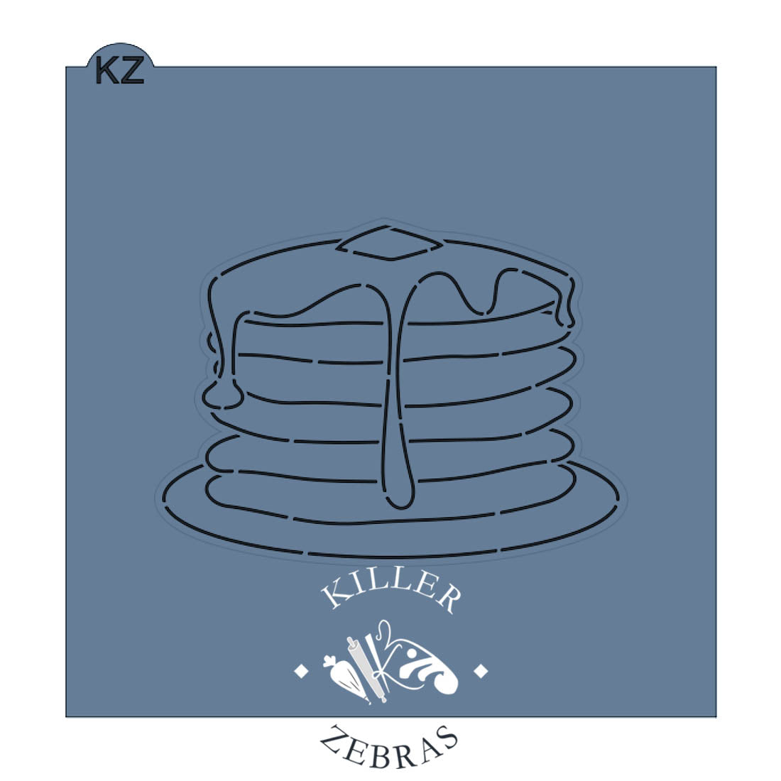 Stack of Pancakes Cutter/Stencil