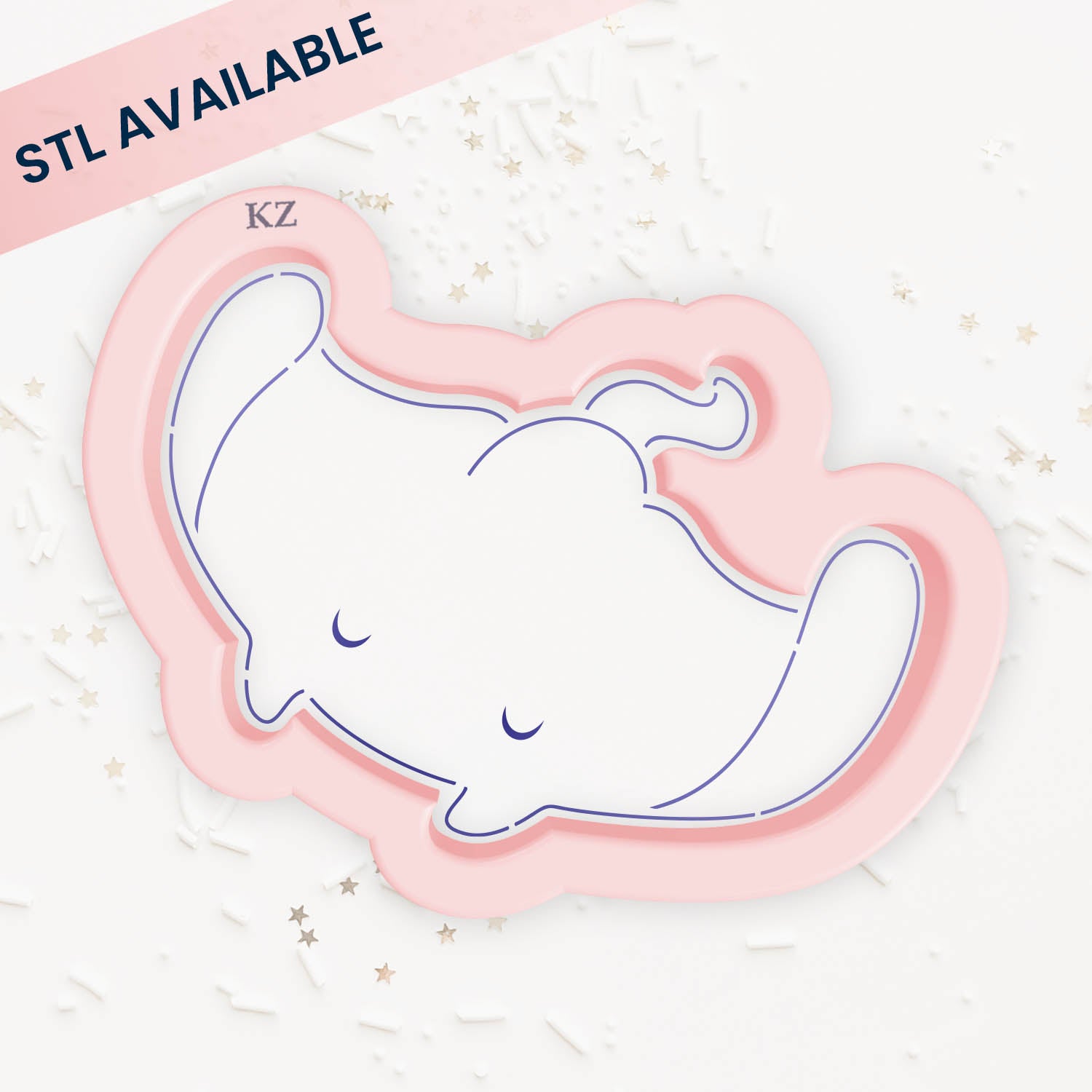 Cookie Cutters Stingray Cutter/Stencil