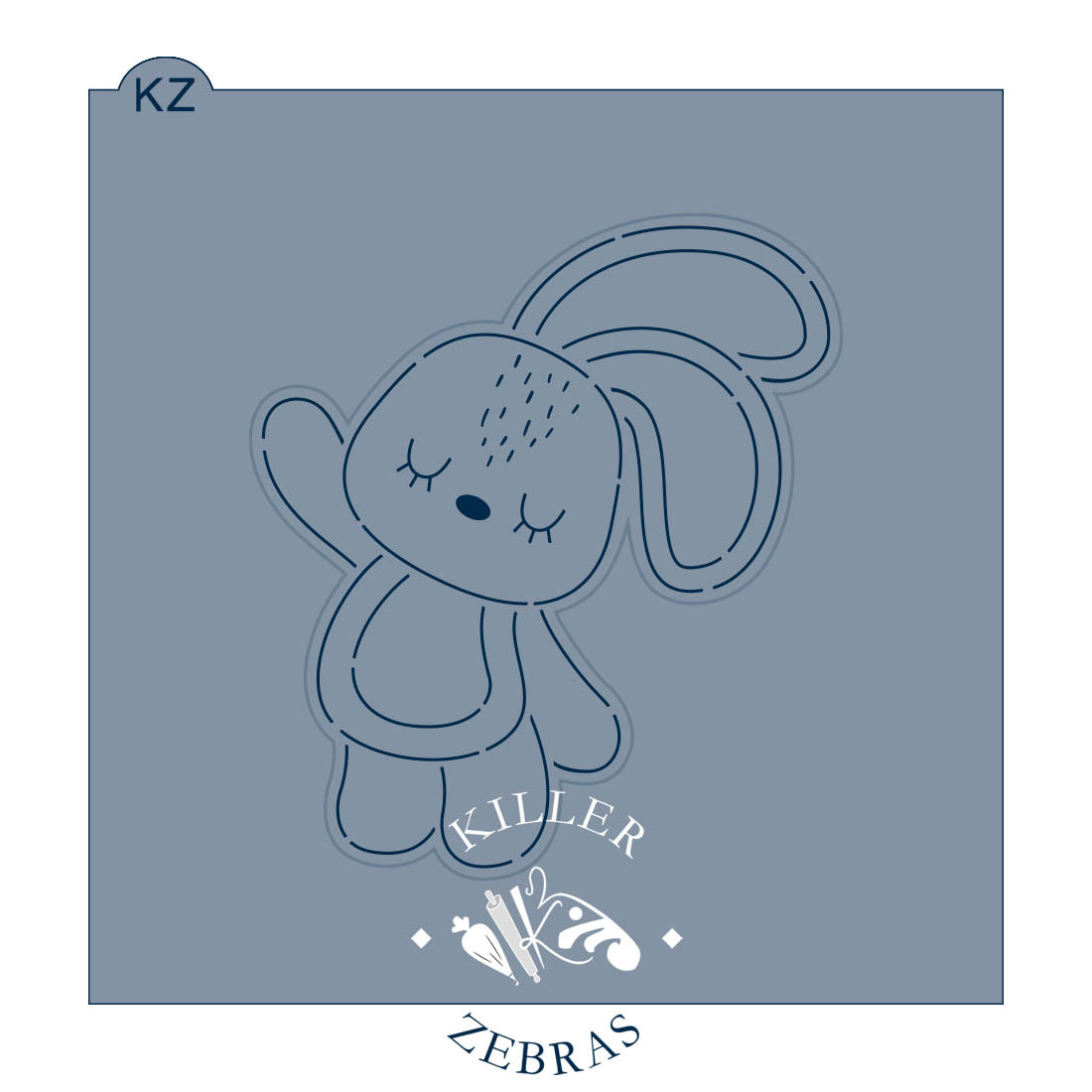 Cookie Cutters Stuffed Bunny Cutter/Stencil