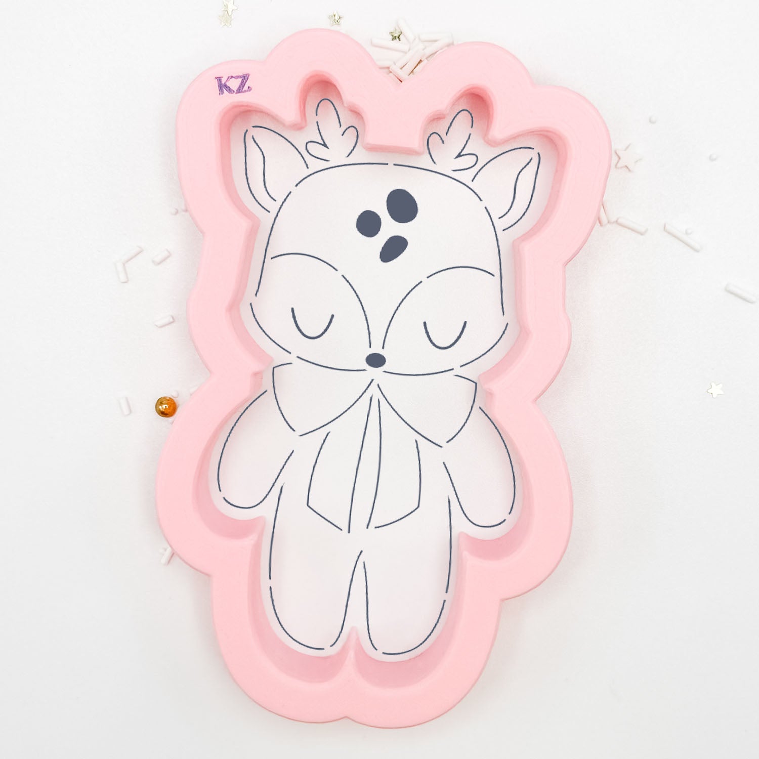 Cookie Cutters Stuffed Reindeer Cutter/Stencil