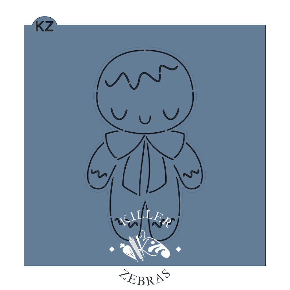 Cookie Cutters Stuffed Gingerbread Man Cutter/Stencil