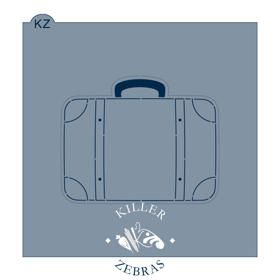 Cookie Cutters Suitcase – Cookie Cutter & Stencil Set