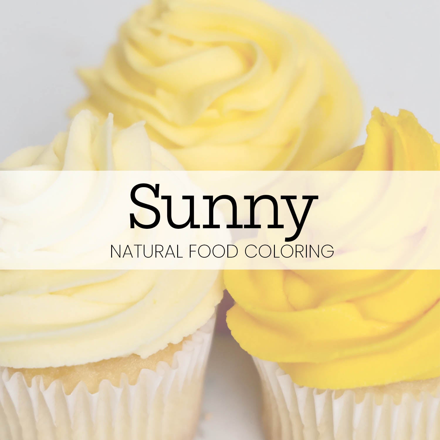 Natural Gel Color Natural Icing Color – Sunny | The Sugar Art