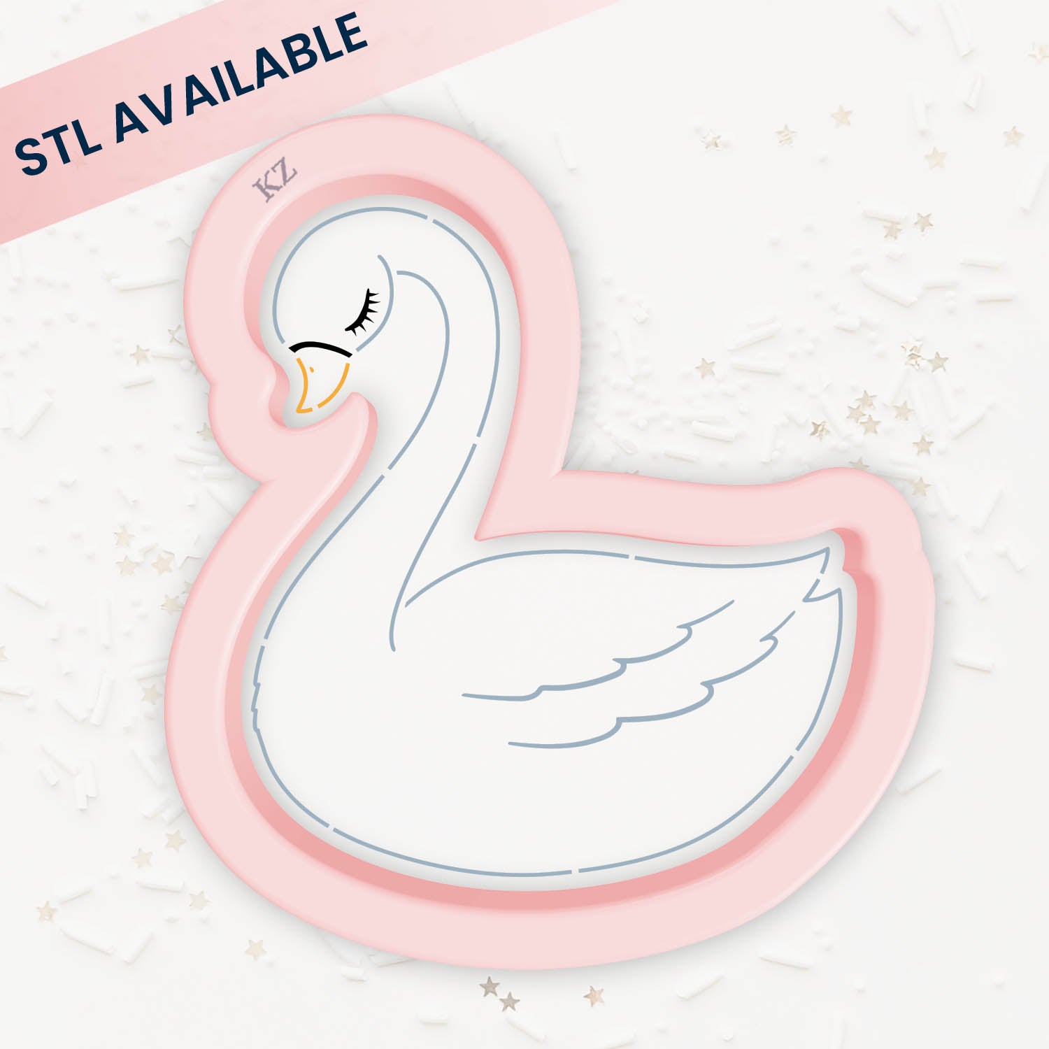 Cookie Cutters Swan Cutter/Stencil