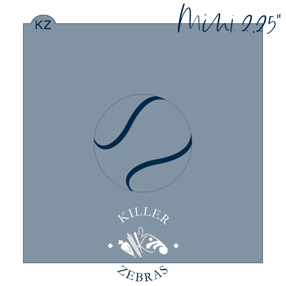 5.5 x 5.5 Stencil Tennis Ball – Cookie Stencil