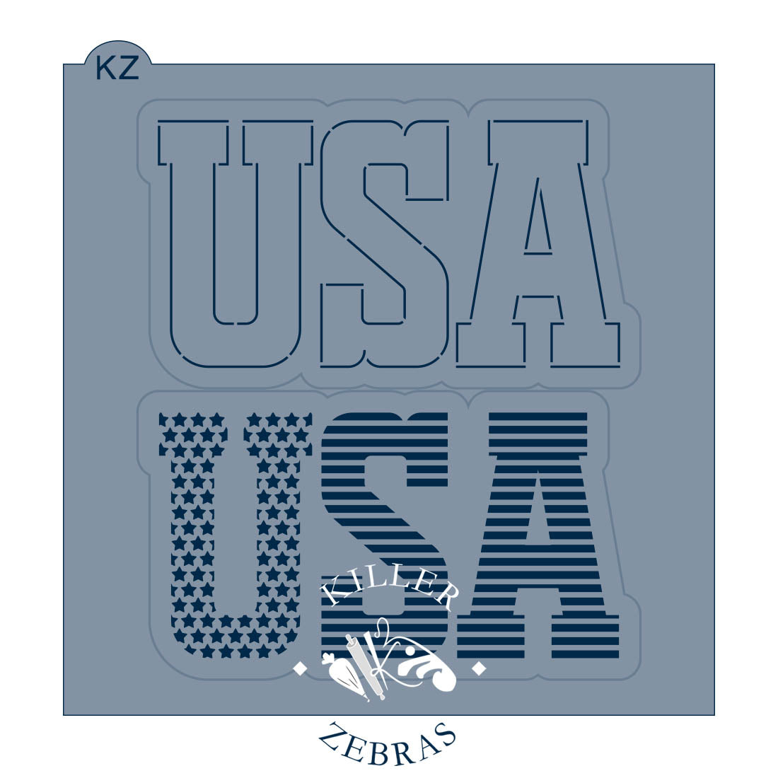 Cookie Cutters USA – Cookie Cutter & Stencil Set