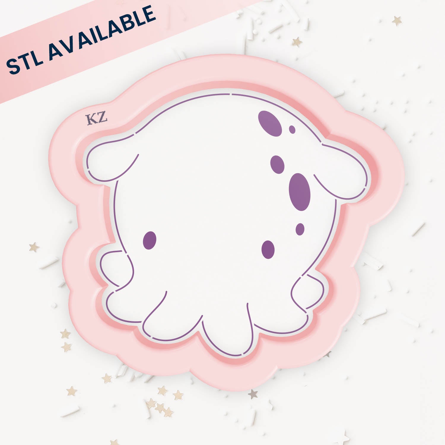 Cookie Cutters Umbrella Octopus Cutter/Stencil