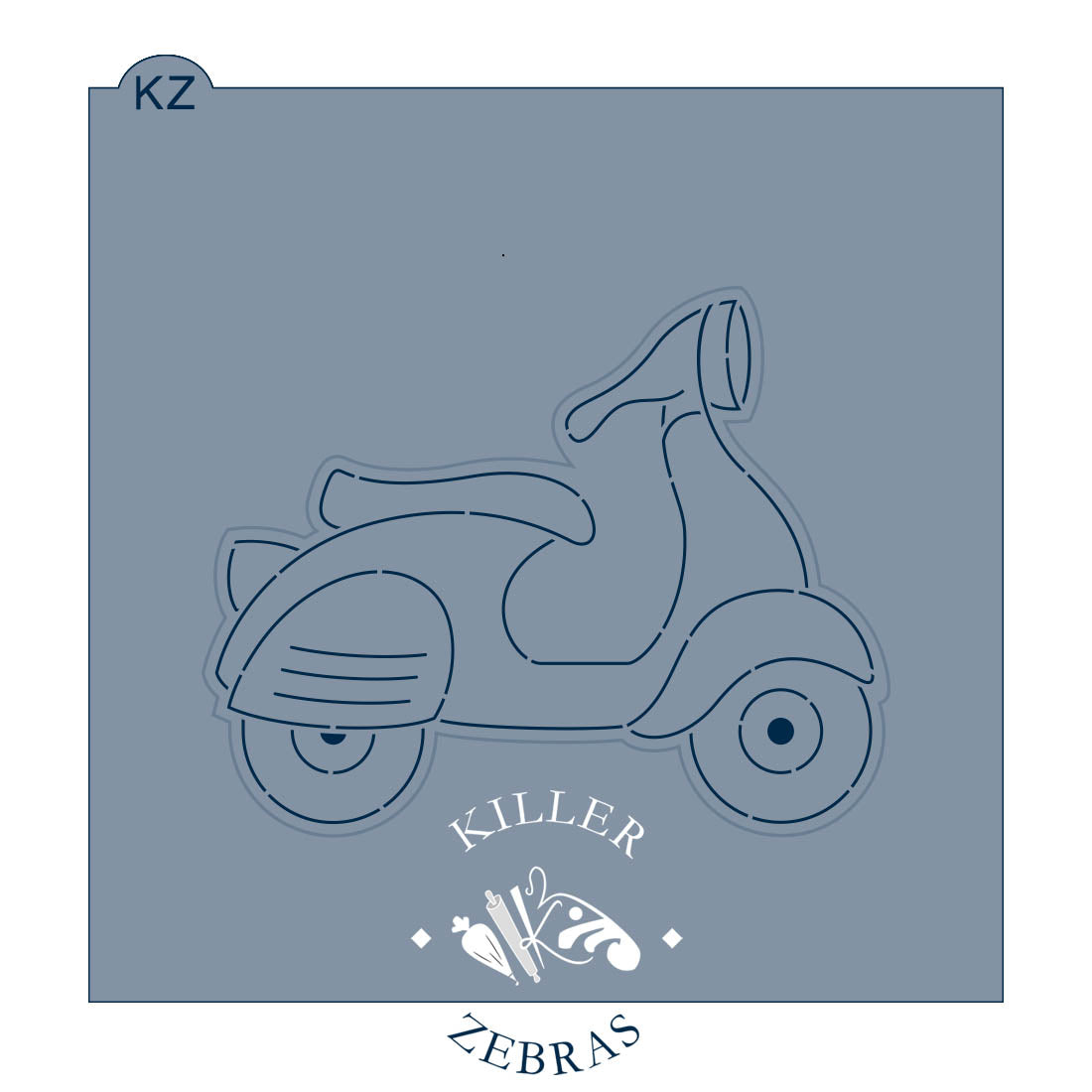 Cookie Cutters Vespa Cutter/Stencil