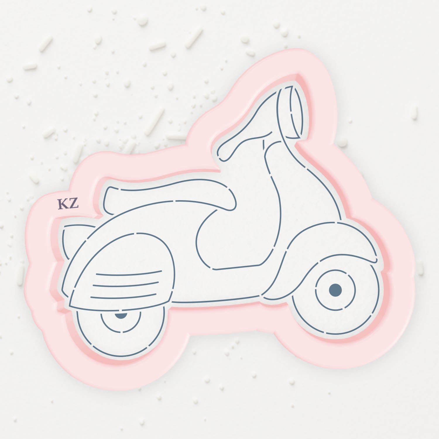 Cookie Cutters Vespa Cutter/Stencil