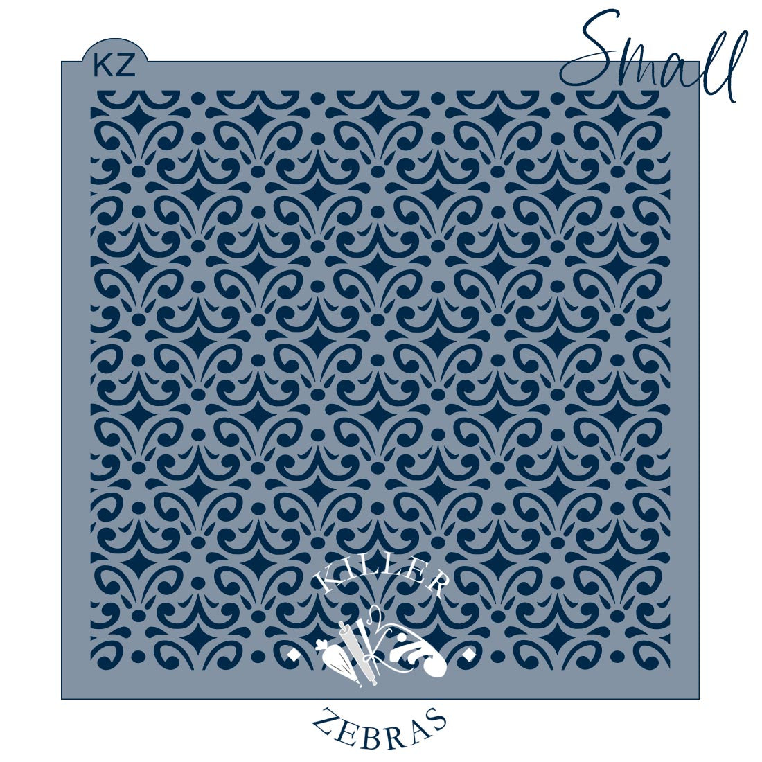 5.5 x 5.5 Stencil Victoria Stencil Small