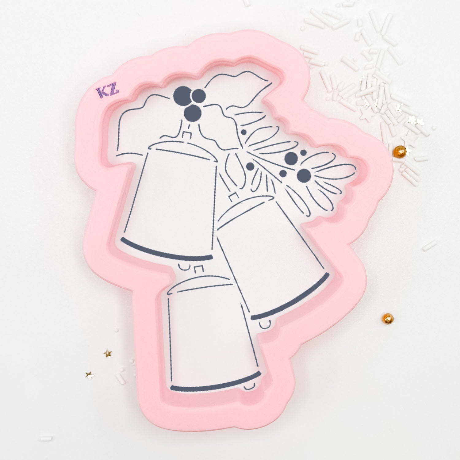 Cookie Cutters Vintage Christmas Bells Cutter/Stencil