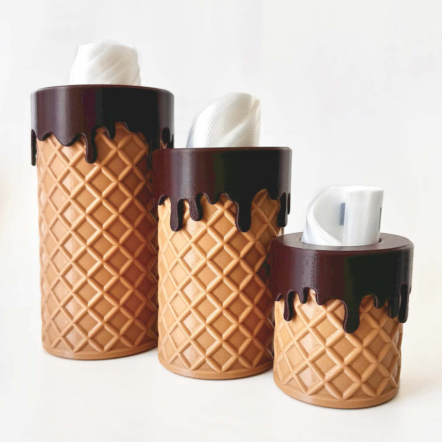 Digital Download Waffle Drip Piping Bag Dispenser - Digital Download