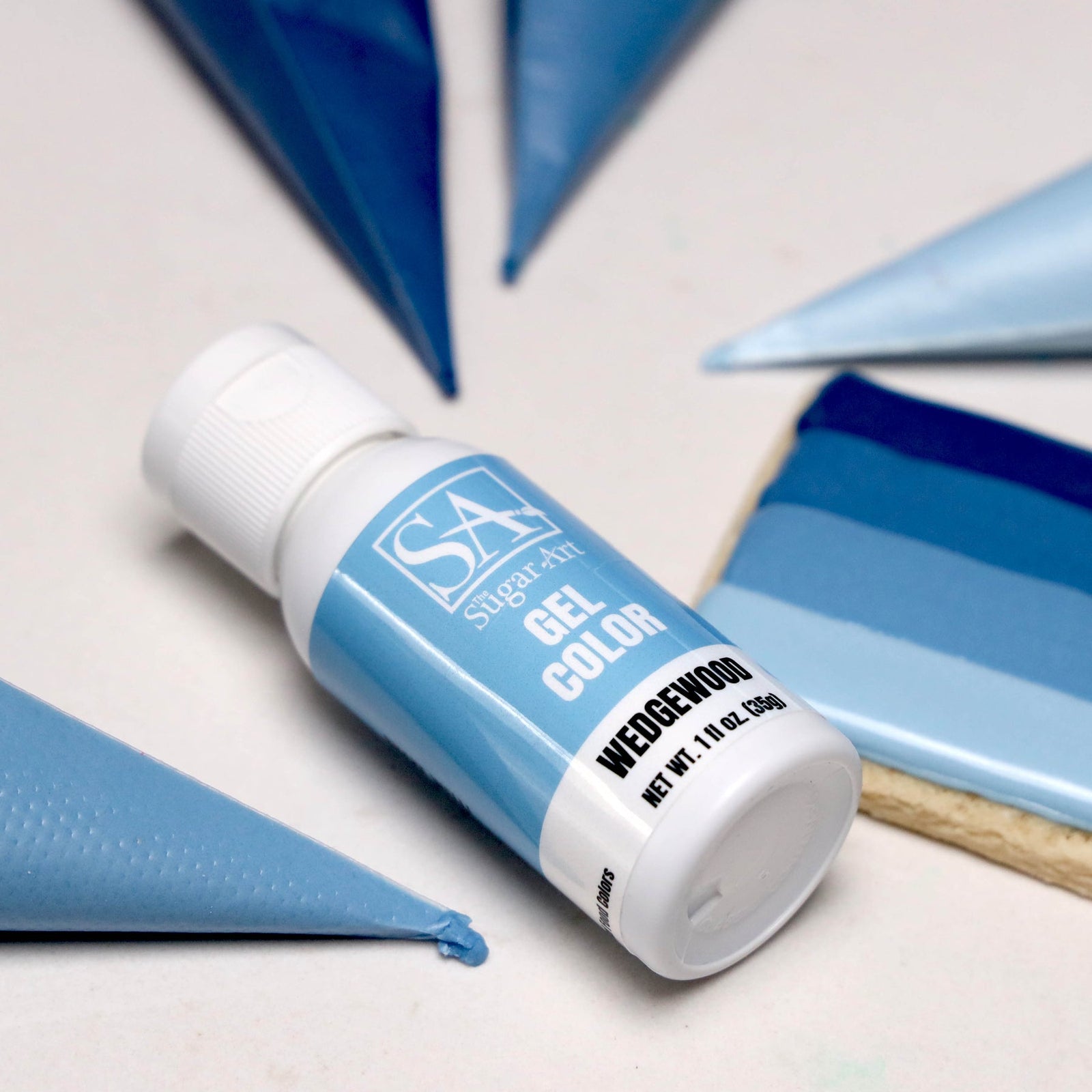 Gel Color Wedgewood Sugar Art Gel Color