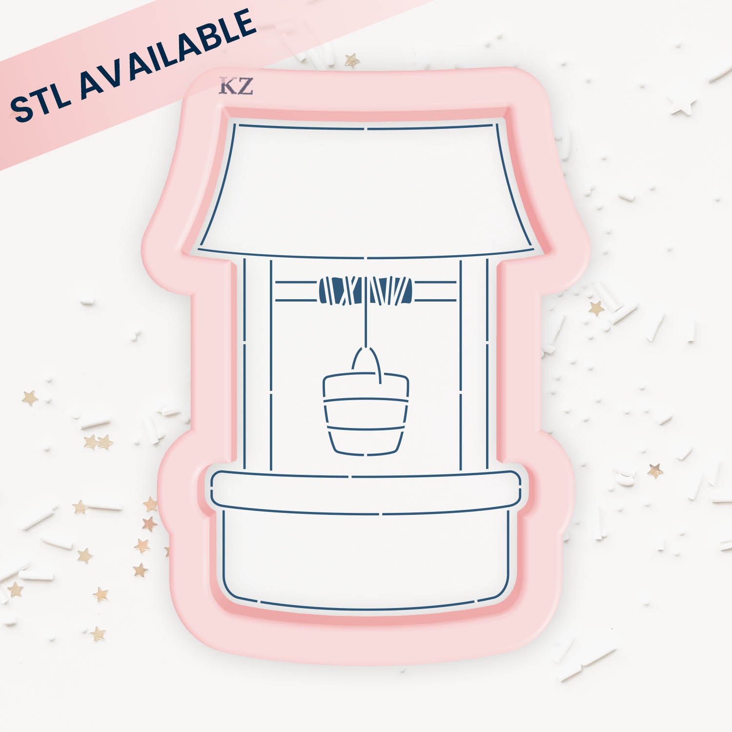 Cookie Cutters Wishing Well Cutter/Stencil