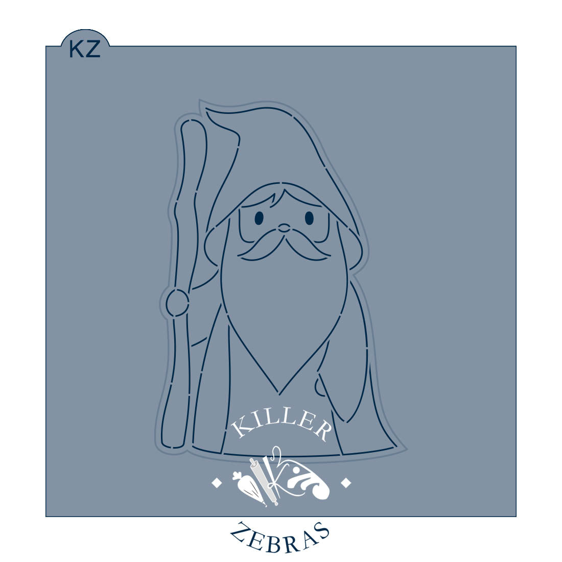 Cookie Cutters Wizard Cutter/Stencil