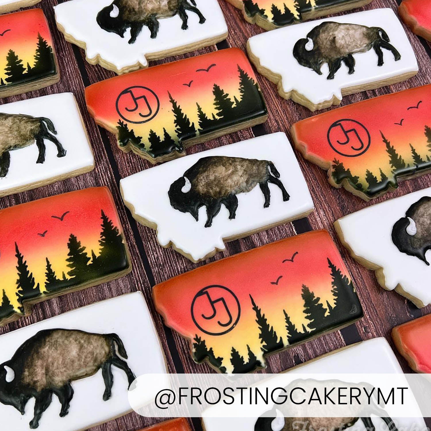 Tree Line – Cookie Stencil