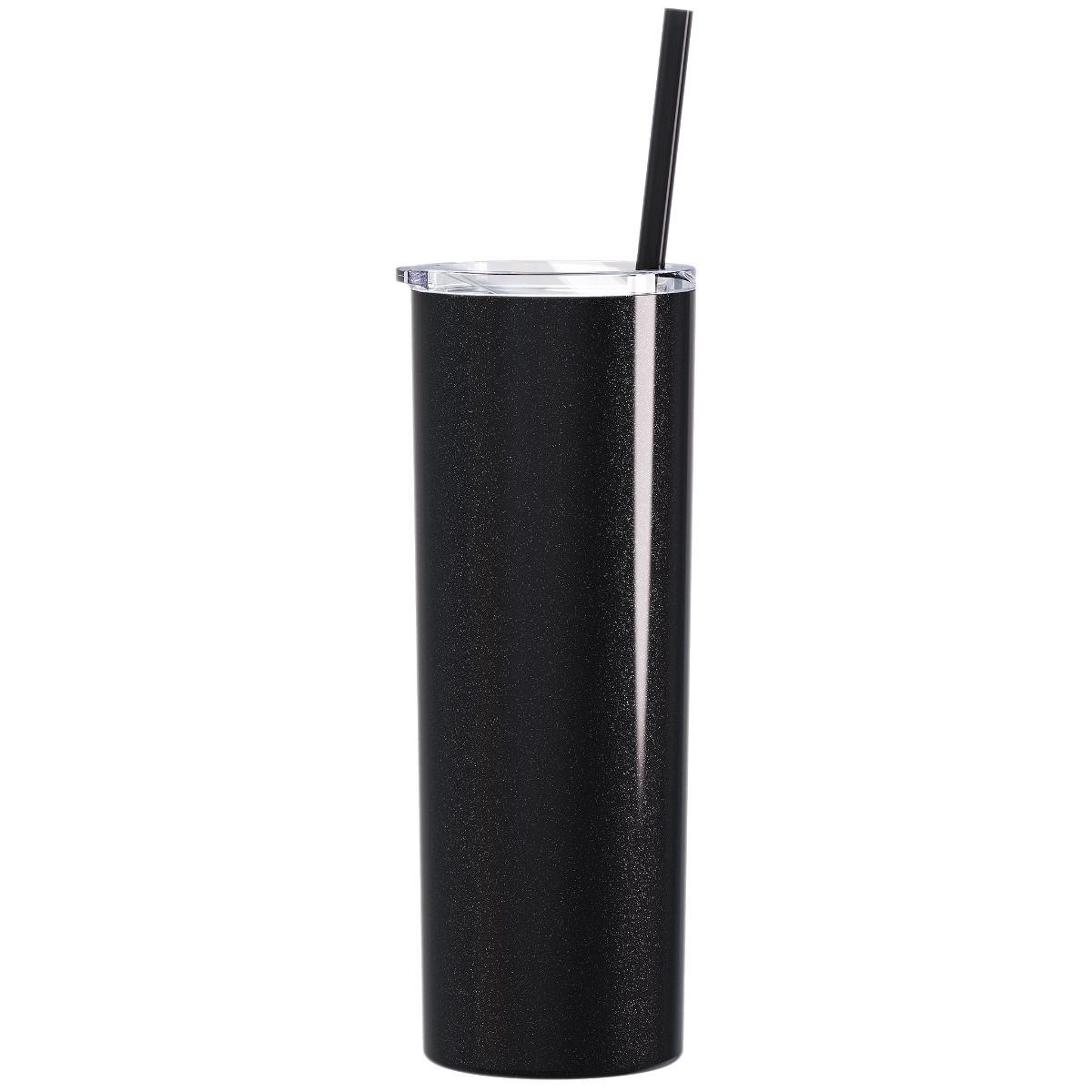 Tumbler Black Glitter Stainless Steel 20 oz. Tumbler