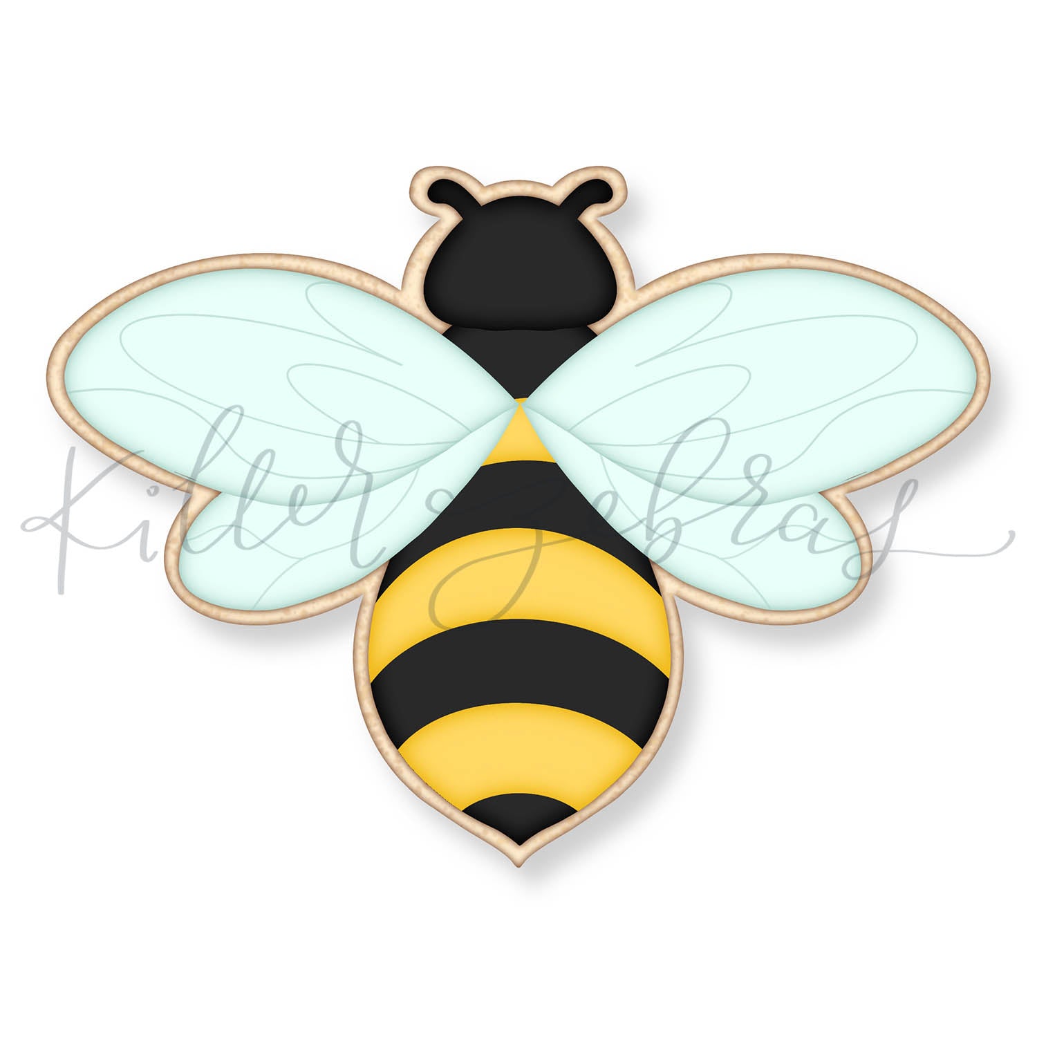 Cookie Cutters Bumblebee Cutter/Stencil