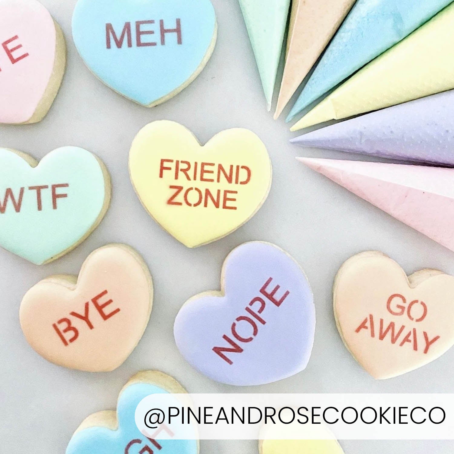 Cookie Cutters Conversation Heart Mini