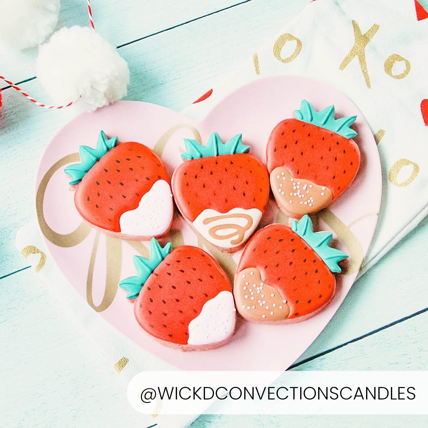 Cookie Cutters Strawberry (Style 1) Cutter/Stencil