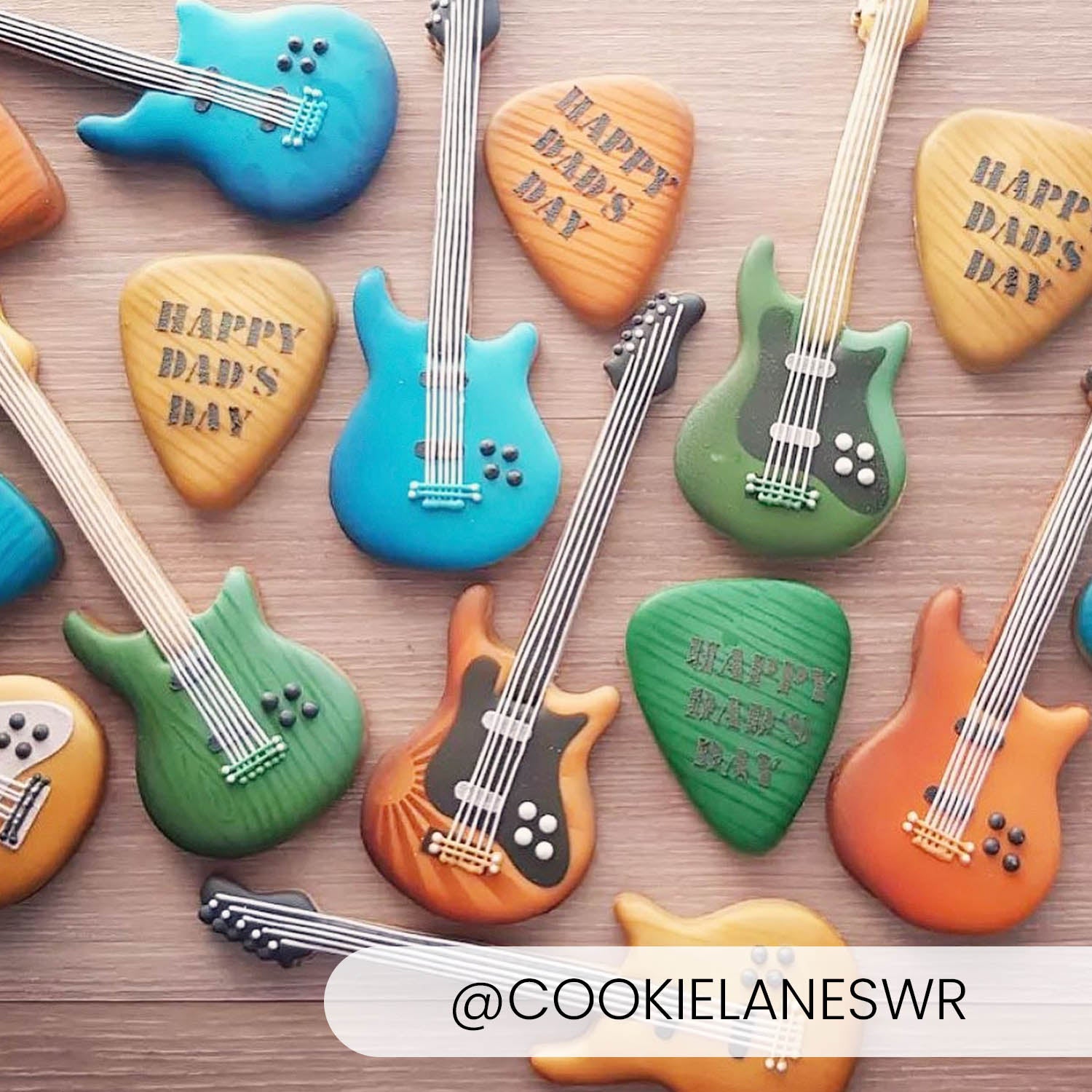 Cookie Cutters Electric Guitar Cutter/Stencil