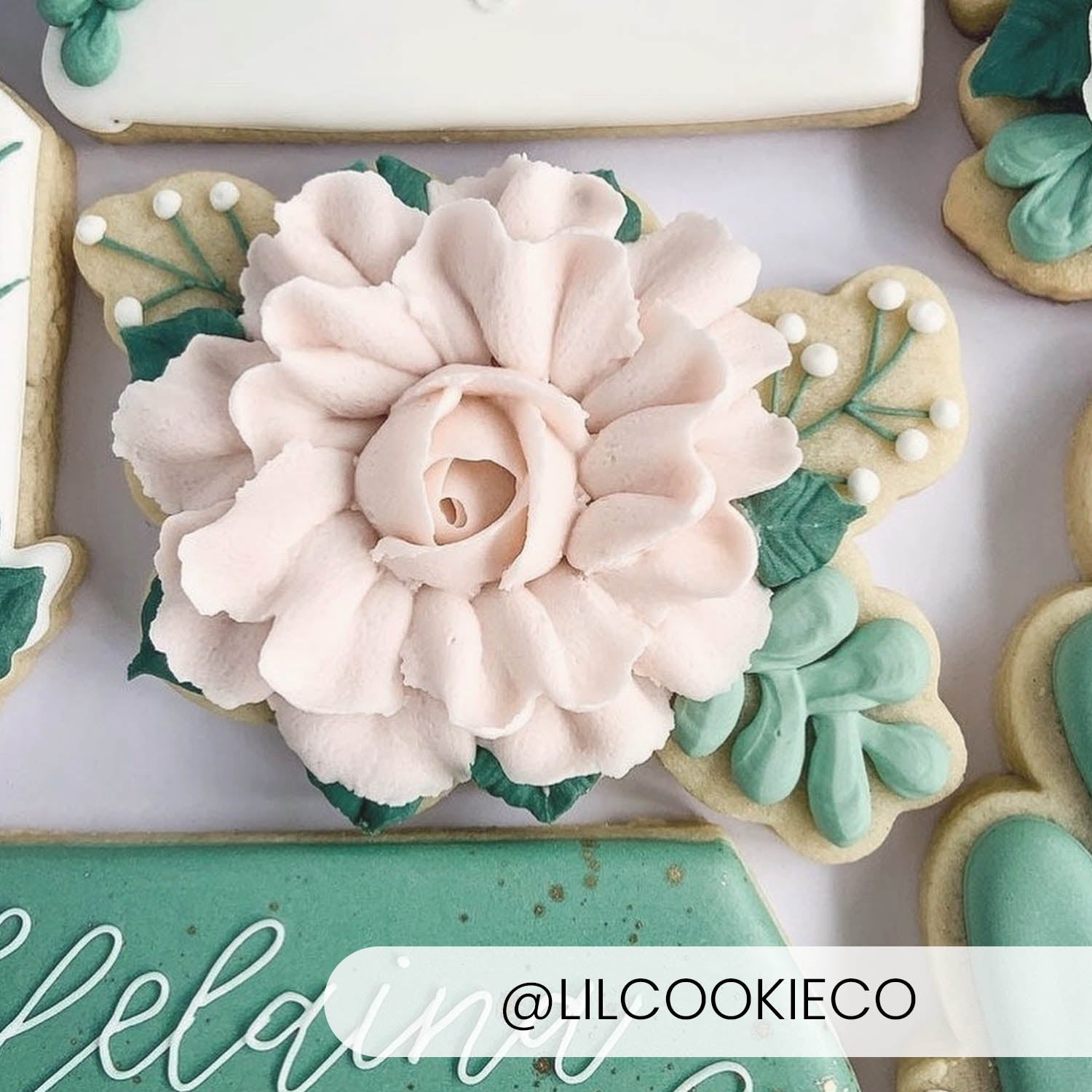 Cookie Cutters Flower Bunch Cutter/Stencil