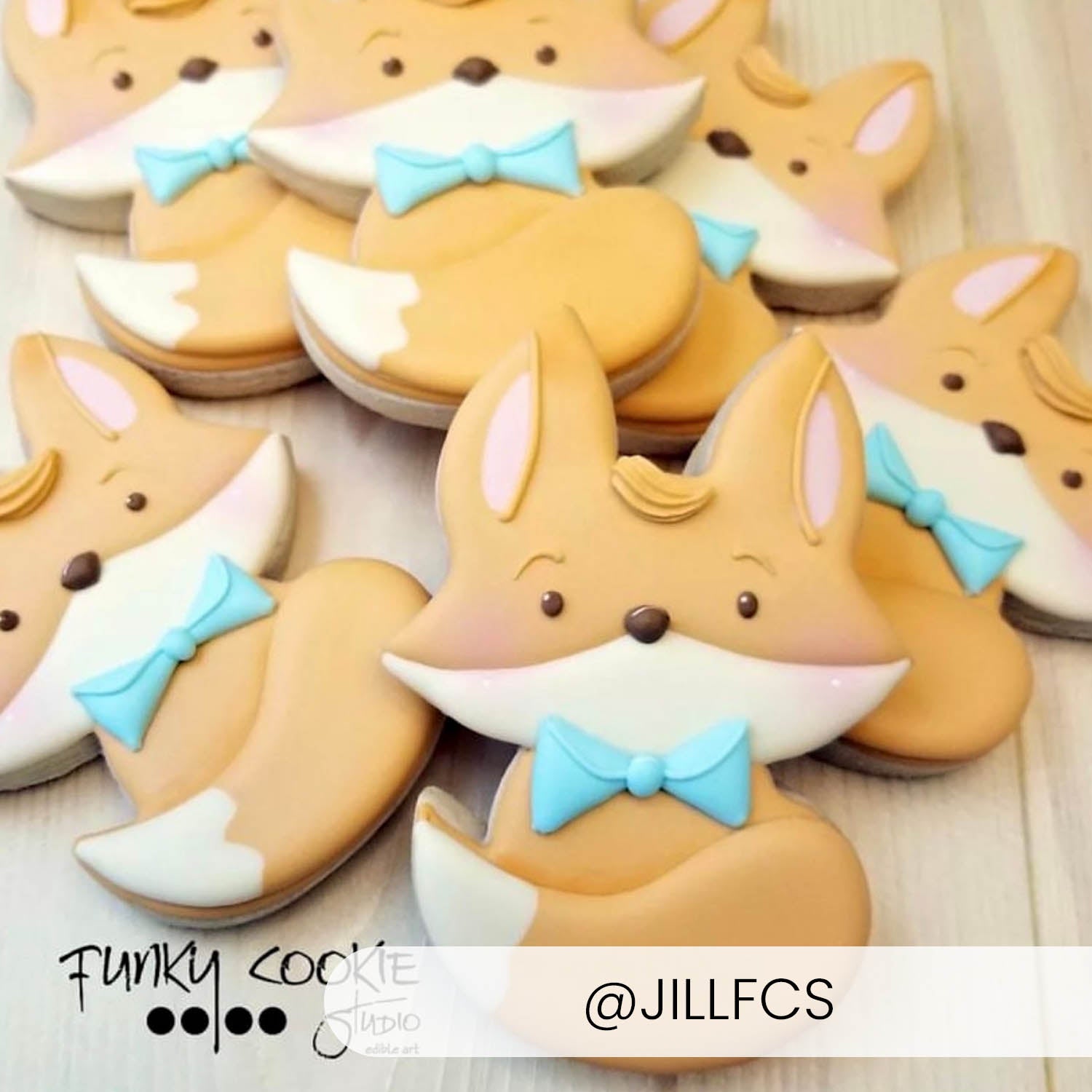Cookie Cutters Fox – Cookie Cutter & Stencil Set