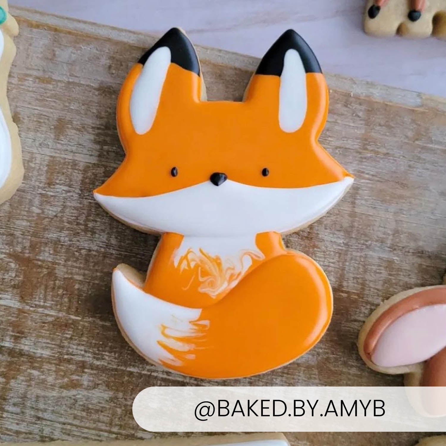 Cookie Cutters Fox – Cookie Cutter & Stencil Set