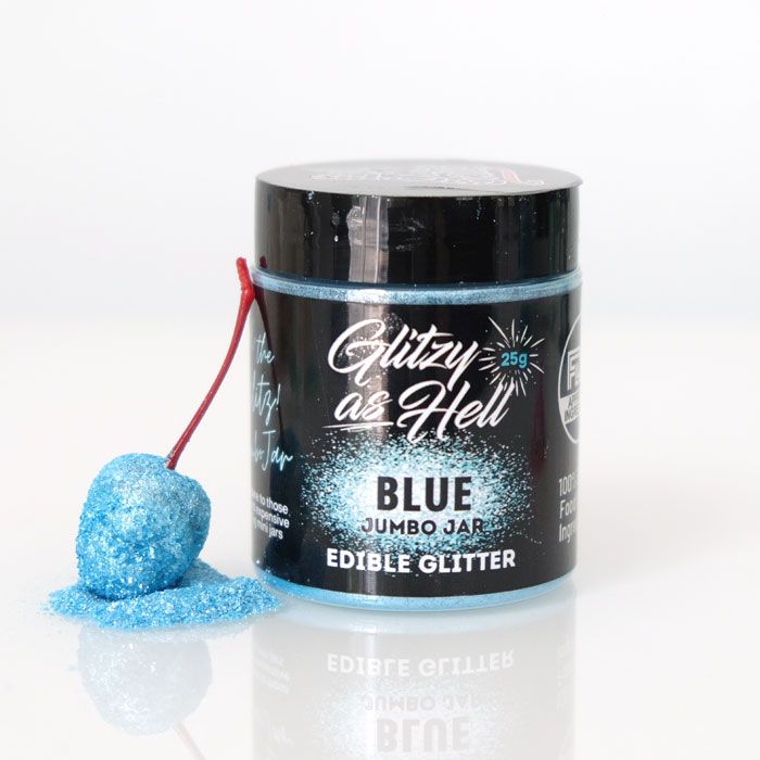Glitzy as Hell Blue Glitzy as Hell Edible Glitter