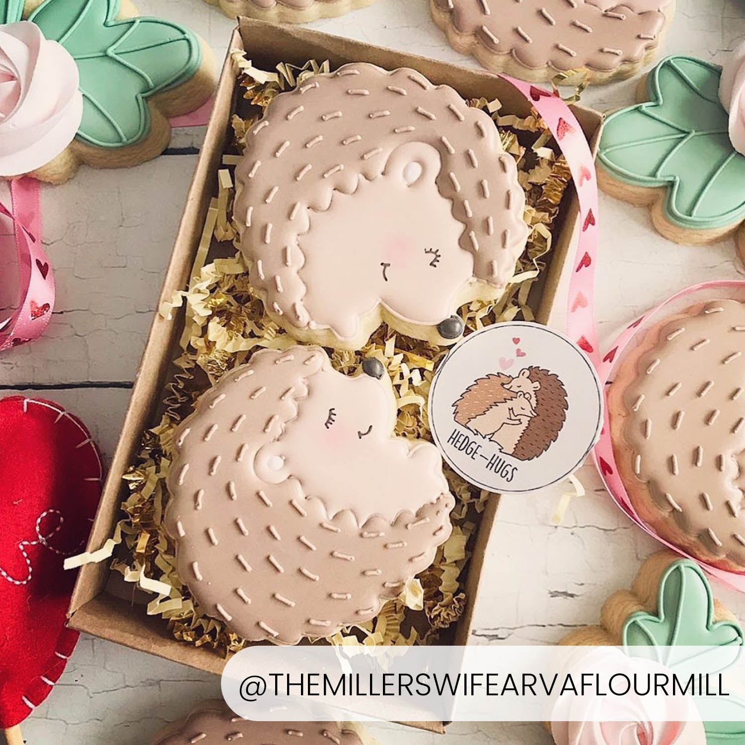Cookie Cutters Hedgehog – Cookie Cutter & Stencil Set